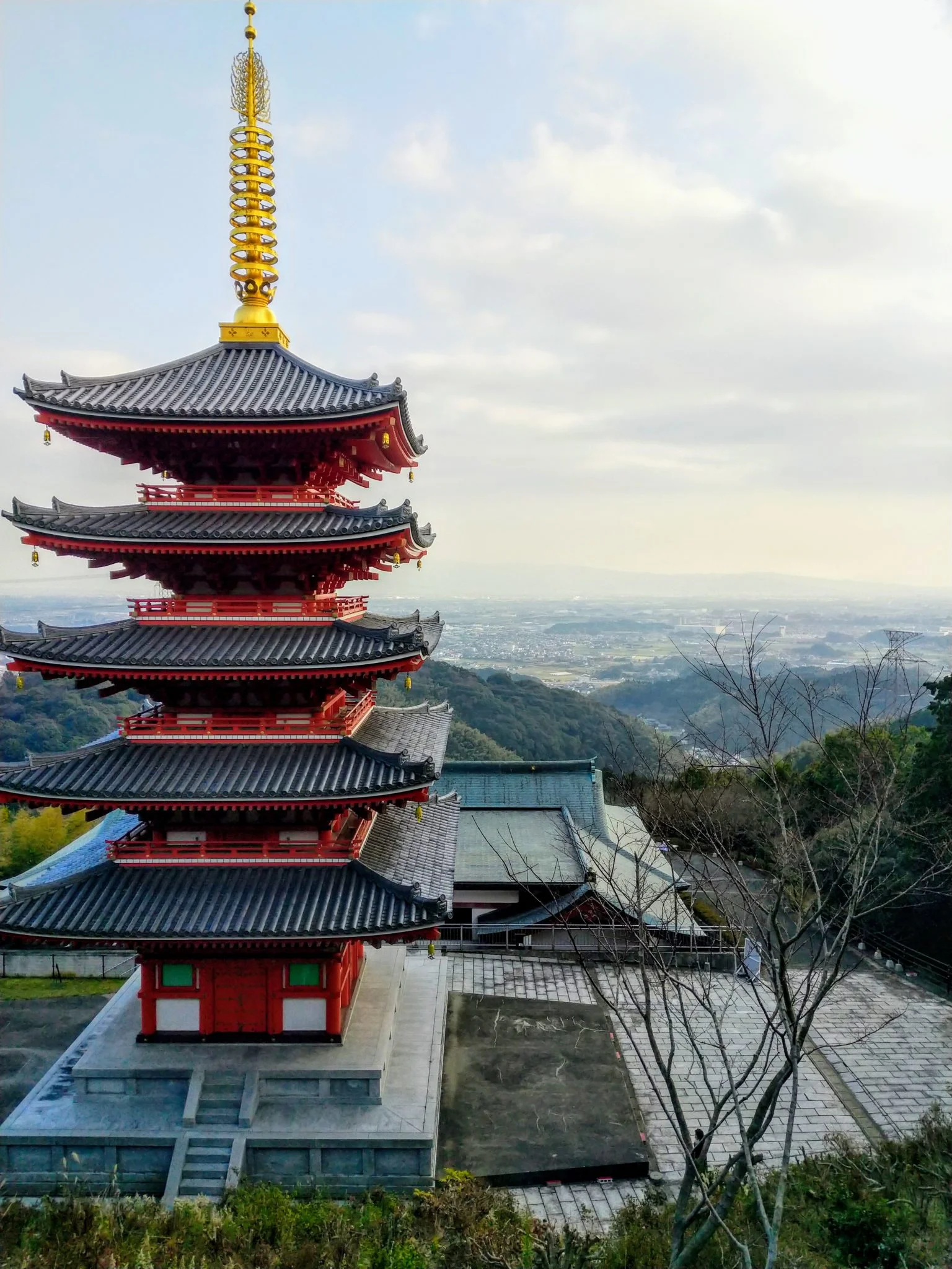 五重塔と寺カフェで有名な基山町の本福寺に初詣へ行きました！ | 基山アレコレ